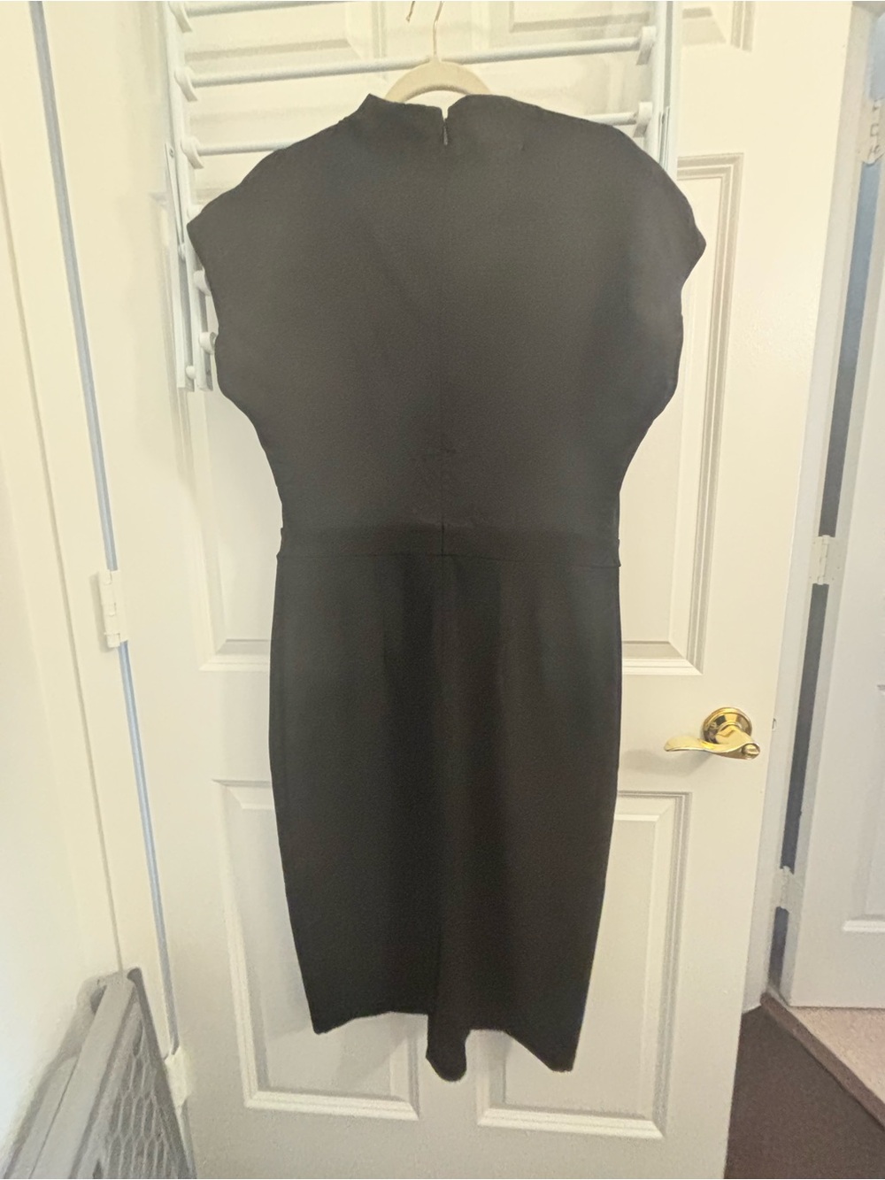 Express Black Midi Sheath Dress